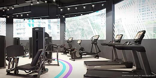 Cardio area